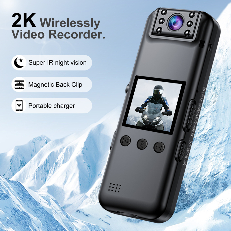 Cameră auto cu înregistrare directă, Wi‑Fi, display și vizionare noapte HD (rezoluție orizontală 2560; −10…60°C; 5V; ABS; IR 10 m)