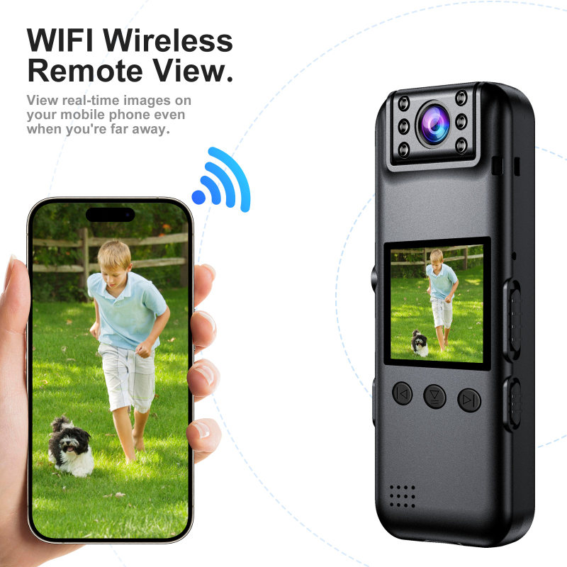 Cameră auto cu înregistrare directă, Wi‑Fi, display și vizionare noapte HD (rezoluție orizontală 2560; −10…60°C; 5V; ABS; IR 10 m)