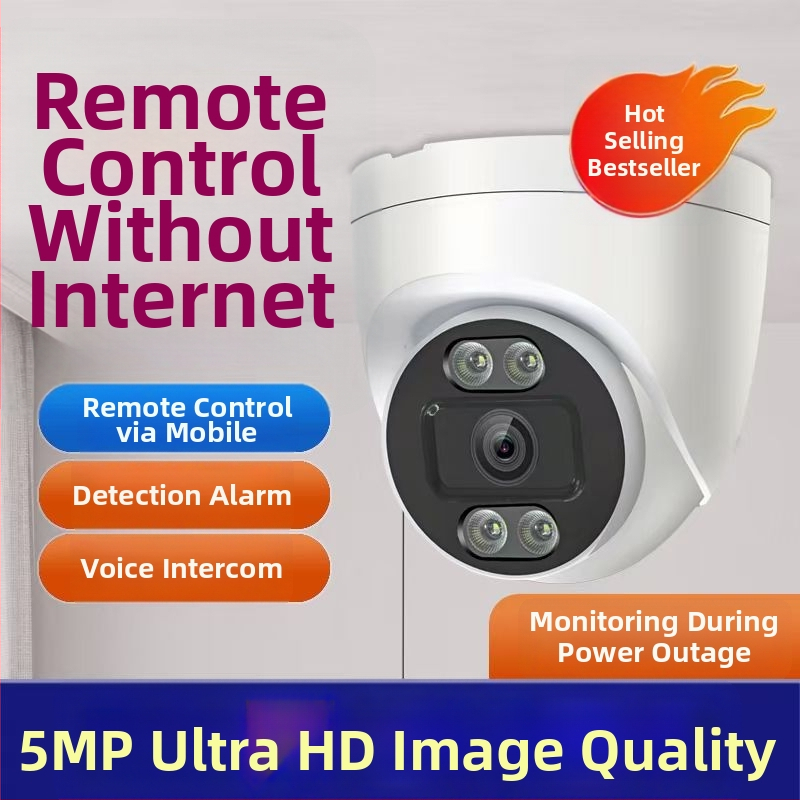 Cameră wireless pentru interior cu Wi‑Fi, monitorizare de la distanță pe telefon, vedere pe timp de noapte, monitorizare zi-noapte, intercom în timp real