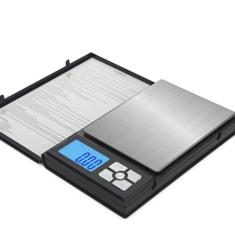Prijenosna elektronička vaga za nakit i dragocjene materijale, preciznost 0,01 g, kapacitet 0,05–500 g / 0,5–2 kg, CX-T30 notebook model, CHANGXIE