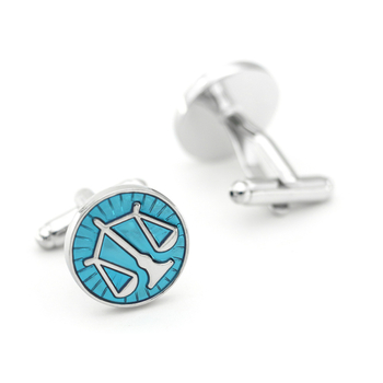 Mandzsettagombok, réz, balansált forma, Ruili férfi stílus, elektroplating, kód A0364