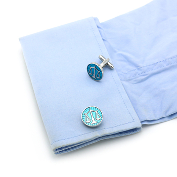 Mandzsettagombok, réz, balansált forma, Ruili férfi stílus, elektroplating, kód A0364