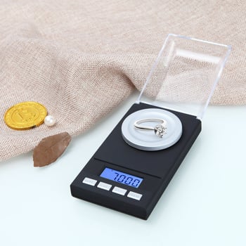 Mini vaga za nakit 0.001 g — visokoprecizna digitalna vaga za miligrami i karati