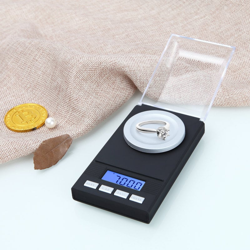 Mini vaga za nakit 0.001 g — visokoprecizna digitalna vaga za miligrami i karati