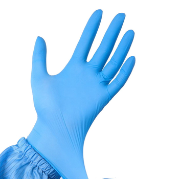 Bright jednokratne nitril rukavice – težina 5, za laboratorijska istraživanja