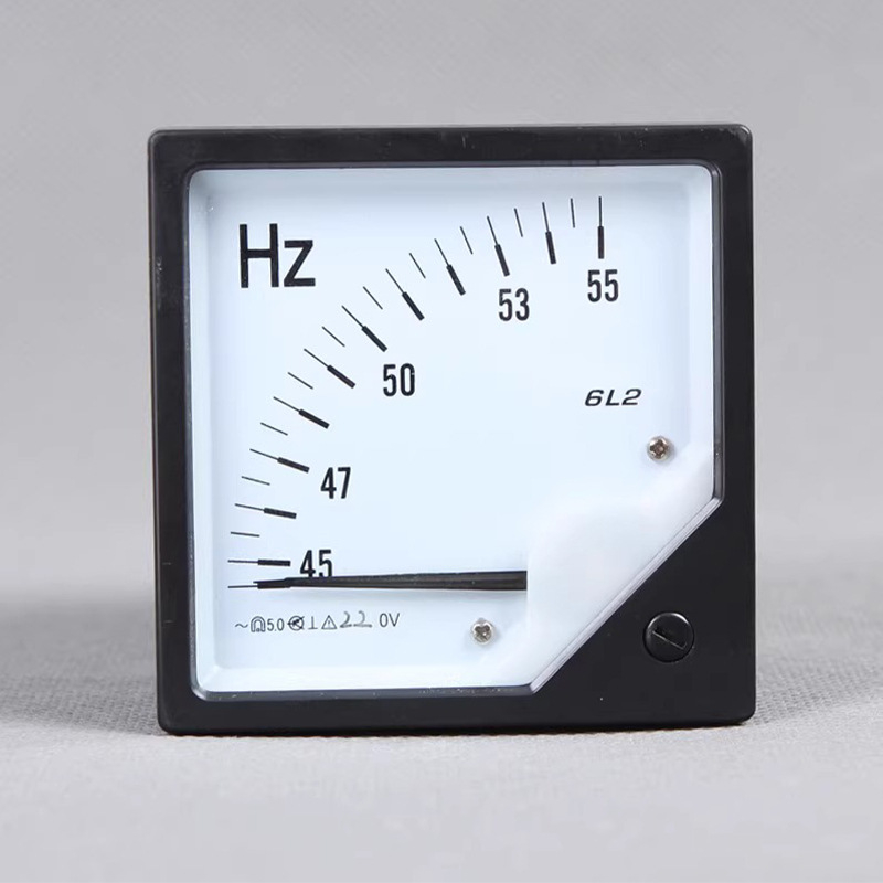 6L2Hz pokazivački tip AC ampermetar i mjerač frekvencije za trofaznu mrežu, mjerenje koeficijenta snage, 50 Hz, 30 A