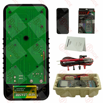 BSIDE MY68 Multimetru digital portabil cu gamă automată, măsurări de capacitate și frecvență