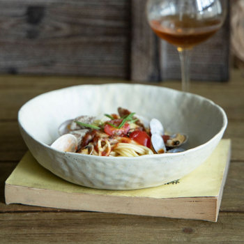 Japán stílusú retro kerámiás étkészlet – kézzel készített, 36 darab