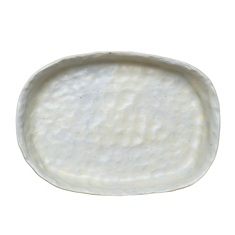 Japán stílusú retro kerámiás étkészlet – kézzel készített, 36 darab