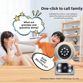 Vnútorná bezdrôtová kamera na monitorovanie od FBEAUTL s detekciou pohybu (ABS plast; vnútorné použitie)