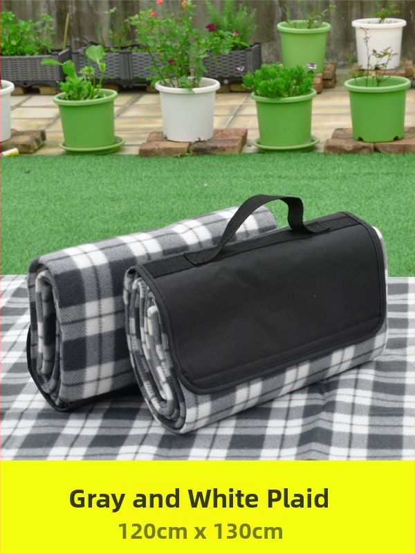 Vanjska kamping podloga – od flanel materijala, vodootporna i otporna na vlagu, za 2–4 osobe, 0,5 kg, sklopiva i prijenosna