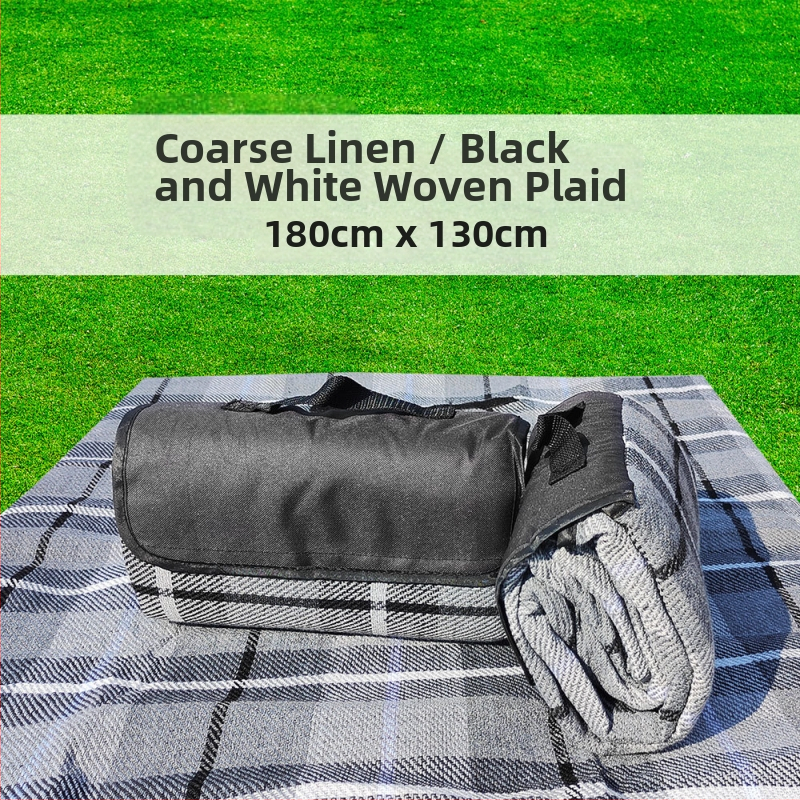 Vanjska kamping podloga – od flanel materijala, vodootporna i otporna na vlagu, za 2–4 osobe, 0,5 kg, sklopiva i prijenosna