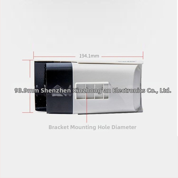 FC cameră de rețea 4MP cu H.265, obiectiv 3,6 mm, cu audio, interior și exterior