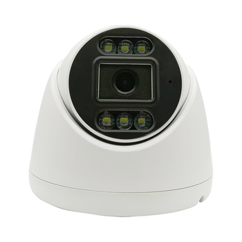 4MP PoE hemisferna IP kamera s punom bojom noćnog vida, 3,6 mm objektiv, minimalna osvijetljenost 0,01 lx, IR do 25 m