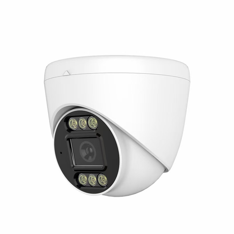 4MP PoE hemisferna IP kamera s punom bojom noćnog vida, 3,6 mm objektiv, minimalna osvijetljenost 0,01 lx, IR do 25 m