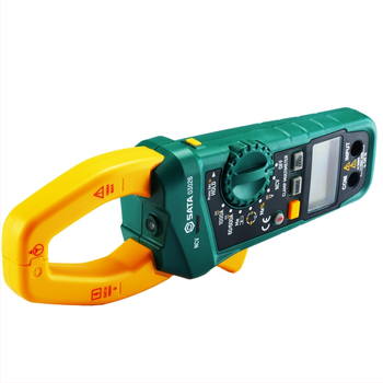 Shida 03026 Clamp Meter, Digitális, AC/DC, Nagy csuklónyílás, Kapacitás- és frekvenciamérés