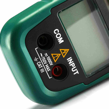 Shida 03026 Clamp Meter, Digitális, AC/DC, Nagy csuklónyílás, Kapacitás- és frekvenciamérés