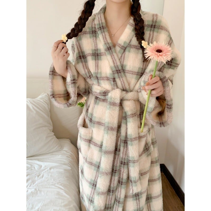 Fürdőköpeny pároknak, plüss fleece, poliészter, uniszex, téli modell