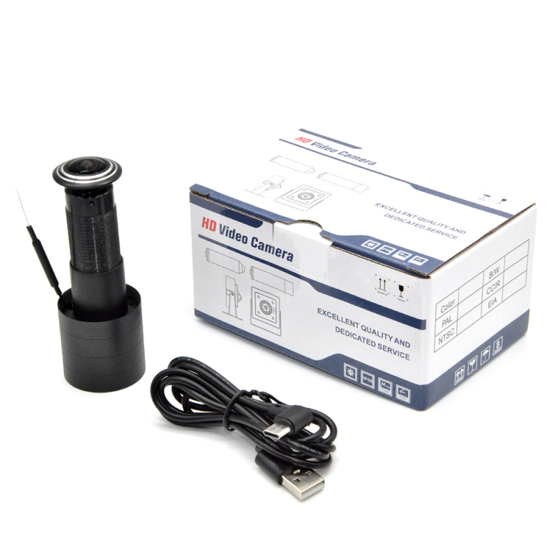 3MP otthoni Cat-Eye fisheye kamera 1.66 mm-es objektívvel, WiFi, éjszakai látás, IR 10 m, 1920x1080 felbontás, -20°C-tól 65°C-ig, 12V