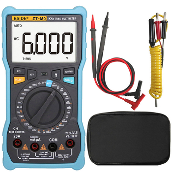 BSIDE ZT-M0 Ψηφιακό πολύμετρο υψηλής ακρίβειας για μέτρηση αντίστασης, τετραγωνικού κύματος, συχνότητας και θερμοκρασίας