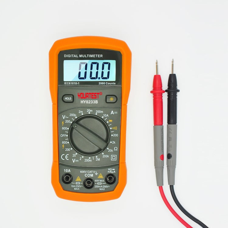 Портативен карманен дигитален мултиметър, ръчен за домашна употреба, измерва честота и капацитет