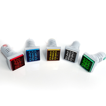 Jiuji digitális LED kijelző AC áramhoz, feszültséghez és frekvenciához — három az egyben Hz-mérő (licencelt magáncímke)