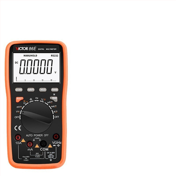 VC86E дигитален мултиметър – 4,5 цифри, измерване на капацитет и честота, автоматичен обхват, USB интерфейс