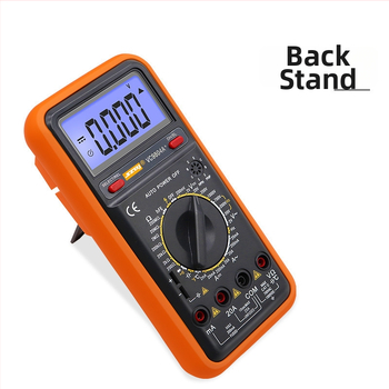 SZBJ VC9804A Digitálny multimeter s veľkým displejom, meranie teploty a frekvencie, podsvietenie, ochrana proti spáleniu, automatické vypnutie