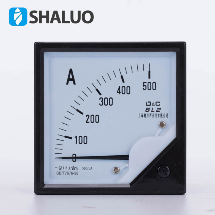 Волтметър с указател SHALUO, модел Voltmeter 0-500V, диапазон 0-500V, тегло 0.3