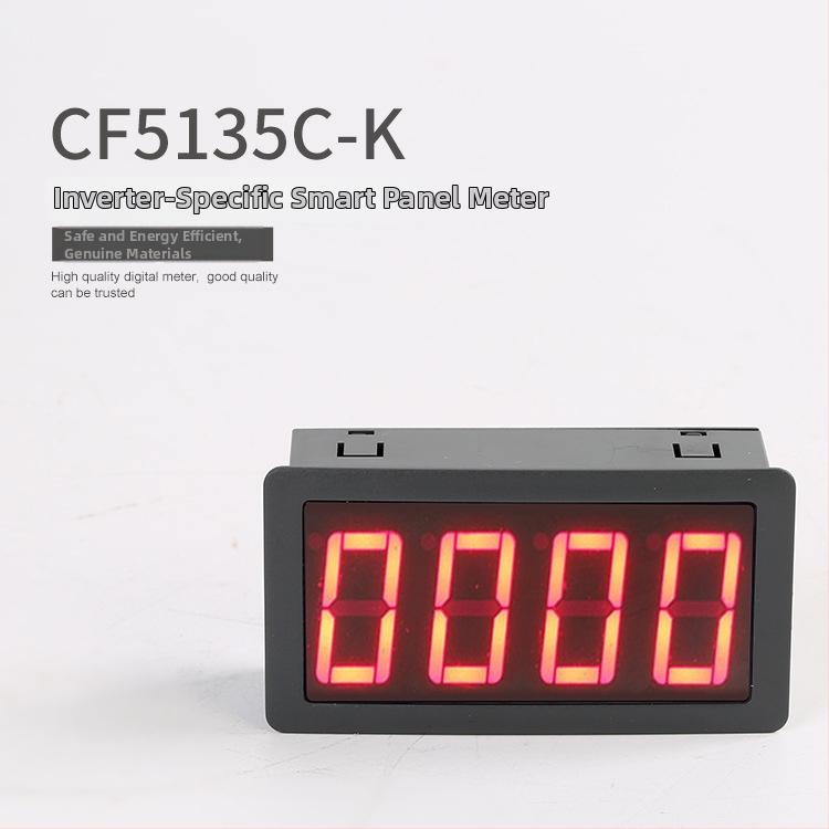 CF5135 invertor, špeciálny analógový DC0-10V digitálny frekvenčný meradlo, 50 Hz, digitálny tachometer, 1500 ot./min