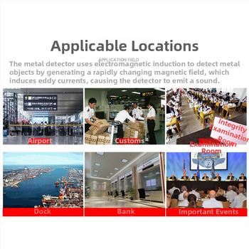 Hima AR954 Prenosný ručný detektor kovov, 9V batéria, režimy alarmu: zvonenie, vibrácie, slúchadlový alarm