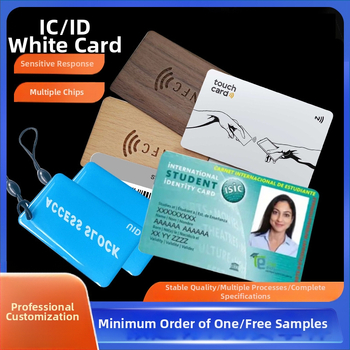 Hotelová prístupová karta s IC čipom, model Ic 11, vysokofrekvenčné RFID, kapacita 1kB, 100000 cyklov zápisu/mazania, dosah čítania 5-10