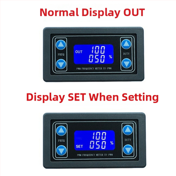 WPWM PWM modul s nastaviteľnou frekvenciou impulzu — nastaviteľný pracovný cyklus — generátor signálu štvorcovej/pravouhlej vlny — model Xy-wpwm