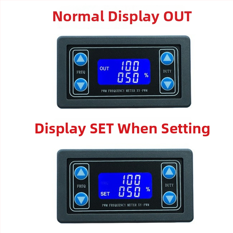 WPWM PWM modul s nastaviteľnou frekvenciou impulzu — nastaviteľný pracovný cyklus — generátor signálu štvorcovej/pravouhlej vlny — model Xy-wpwm