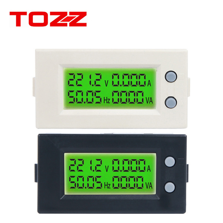 Digitális feszültségmérő AV39 — CHKL otthoni energiafigyelő monitor, amely a feszültséget, áramot, teljesítményt és frekvenciát jeleníti meg (80-300V)