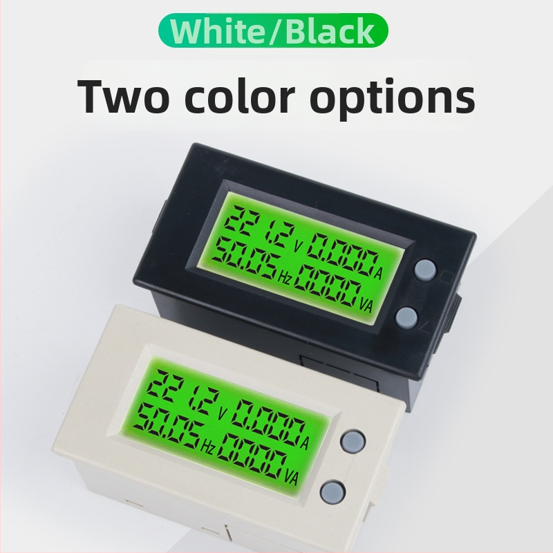 Digitálny merací prístroj napätia AV39 — CHKL domáci monitor energie s displejom napätia, prúdu, výkonu a frekvencie (80-300V)