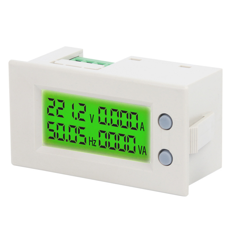 Digitális feszültségmérő AV39 — CHKL otthoni energiafigyelő monitor, amely a feszültséget, áramot, teljesítményt és frekvenciát jeleníti meg (80-300V)