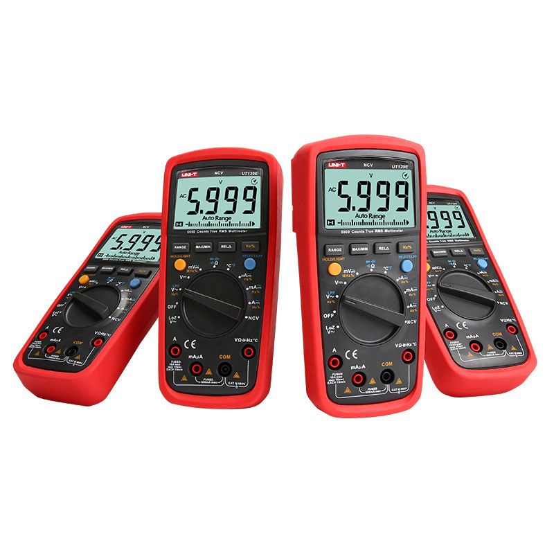 UT139C Uni-T Digitális multiméter - teljes mérési tartomány, égésálló védelem, digitális kijelző, inverter karbantartáshoz