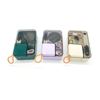 Set alata za šivanje s kutijom konca, minimalistički šivaći set, bruto težina 18,5 kg