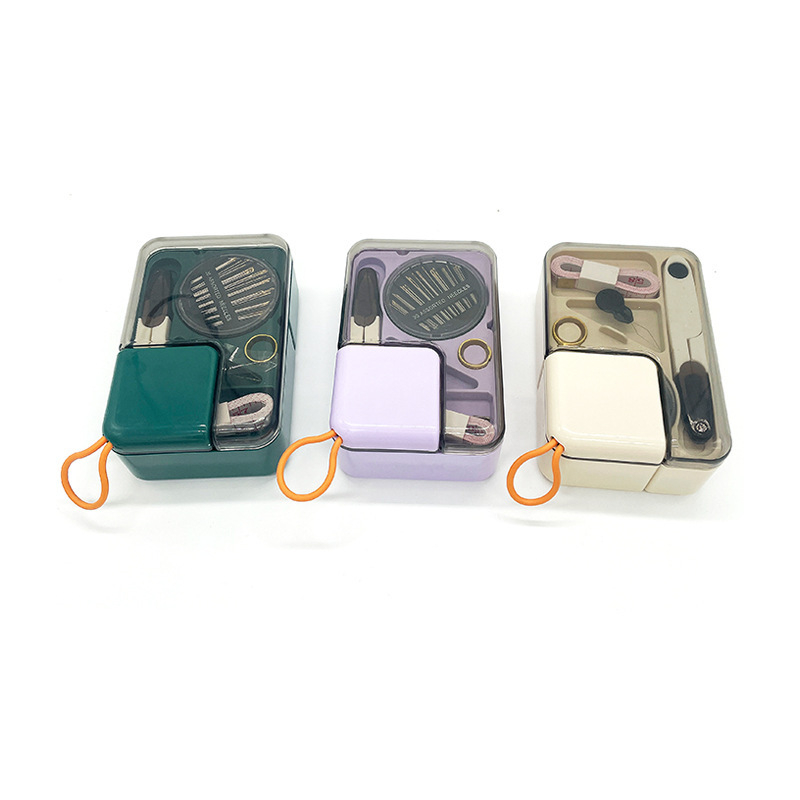 Set alata za šivanje s kutijom konca, minimalistički šivaći set, bruto težina 18,5 kg