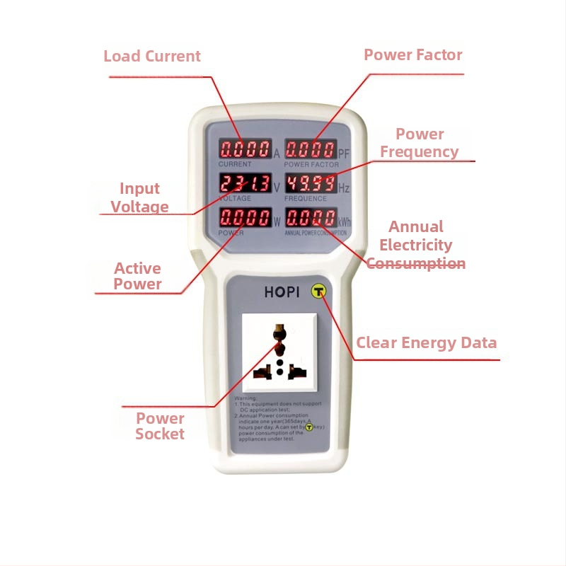 Macro HP9800 többfunkciós teljesítménymérő