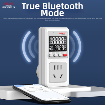 Delixi πρίζα μέτρησης ισχύος για κλιματιστικό – παρακολούθηση κατανάλωσης ενέργειας, μη εισαγόμενη, χωρίς εξουσιοδοτημένη ιδιωτική μάρκα