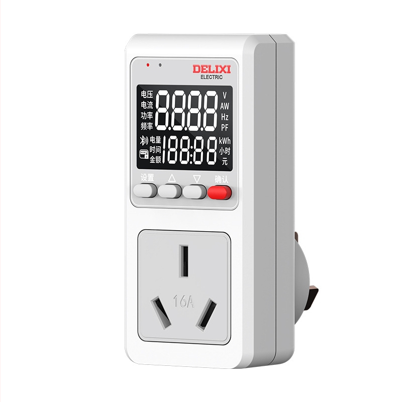 Delixi πρίζα μέτρησης ισχύος για κλιματιστικό – παρακολούθηση κατανάλωσης ενέργειας, μη εισαγόμενη, χωρίς εξουσιοδοτημένη ιδιωτική μάρκα
