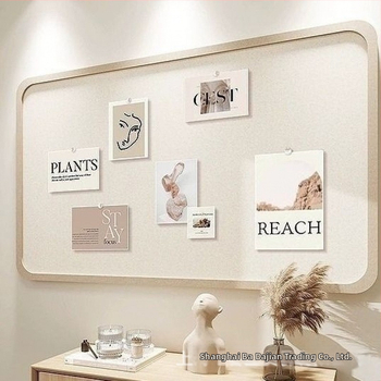 Panel na stenu pre zobrazenie – moderný minimalistický podklad s rámom na fotografiu, vhodný do škôlky – rôzne špecifikácie