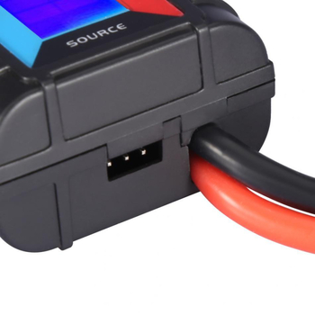 Model repülőgéphez tervezett wattmérő, 0-60V, 0-100A, max. 200A, nagy pontosságú energiafogyasztás-elemzés