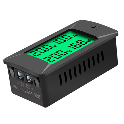 peacefair volt-ampmetru DC cu afișaj digital, model pzem-025, 0–300A/300V tester pentru energie și putere