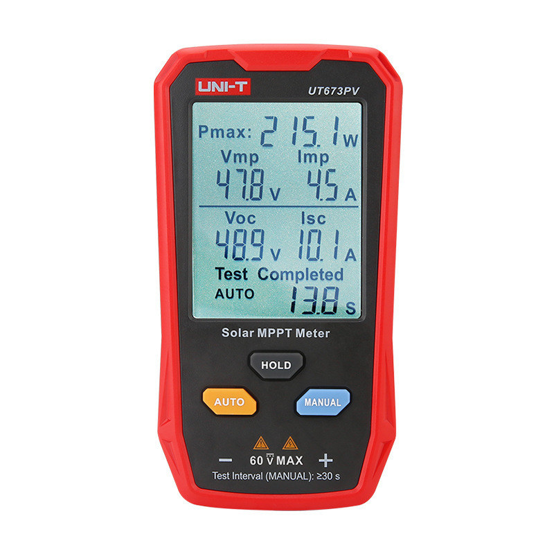 Unilide UT673PV 800W MPPT fotonaponski PV modul mjerni tester i multimetar