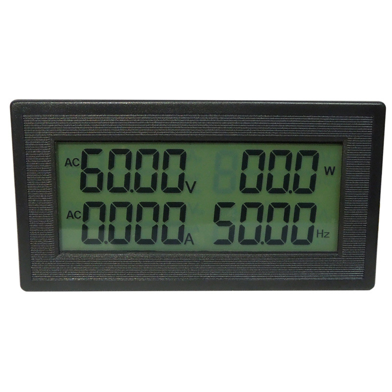 Višenamjenski digitalni mjerač AC napona i struje, s faktorom snage, frekvencijom i mjerenjem energije, digitalni zaslon, model YB5140DM (AC60-500V)
