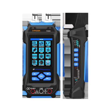 i-pook Testere multifuncțional pentru cabluri de rețea PK8506/PK8508/PK8509 – Măsurarea lungimii cablului, Putere optic, Test POE, Alimentare 5V