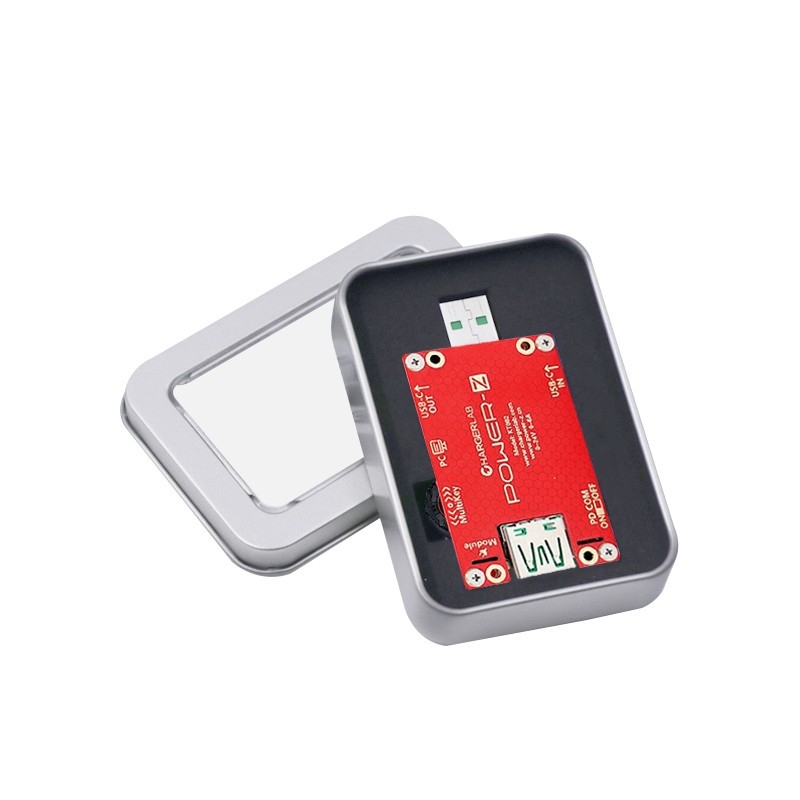 Power-Z KT002 digitalni USB tester napona, raspon 0-24 V, ulaz 5 V, točnost 0,10%